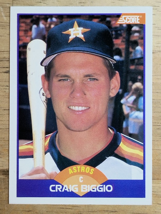 1989 Score #237 Craig Biggio RC