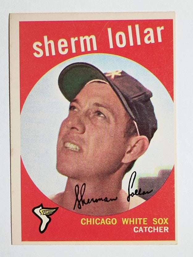 1959 Topps #385 Sherm Lollar (EX)
