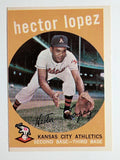 1959 Topps #402 Hector Lopez (VGEX)