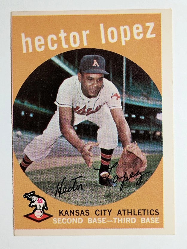 1959 Topps #402 Hector Lopez (VGEX)