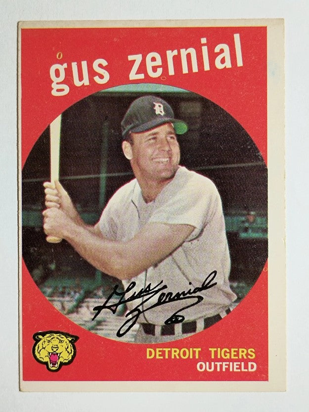 1959 Topps #409 Gus Zernial (EX)