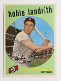 1959 Topps #422 Hobie Landrith (VG)
