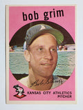 1959 Topps #423 Bob Grim (EX)
