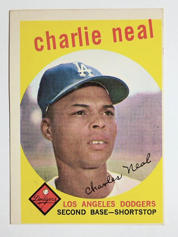 1959 Topps #427 Charlie Neal (VGEX)
