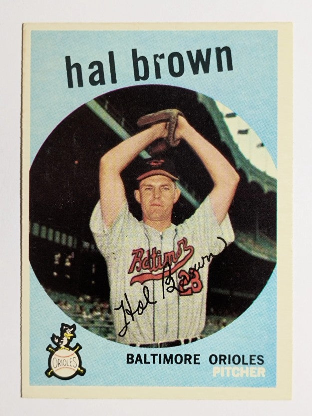 1959 Topps #487 Hal Brown (EXMT)