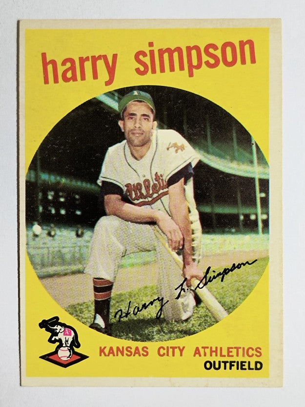 1959 Topps #333 Harry Simpson (VG)