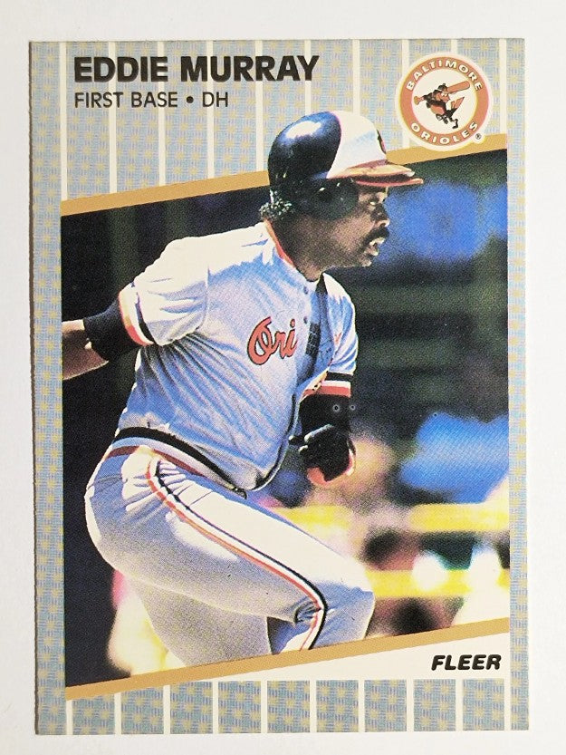 1989 Fleer #611 Eddie Murray