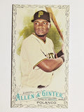 2016 Topps Allen and Ginter Mini Black #130 Gregory Polanco