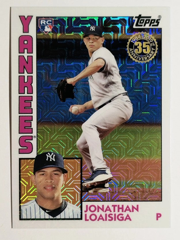 2019 Topps '84 Topps Silver Pack Chrome Series 2 #T8428 Jonathan Loaisiga
