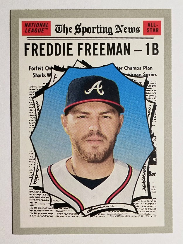 2019 Topps Heritage #362 Freddie Freeman AS