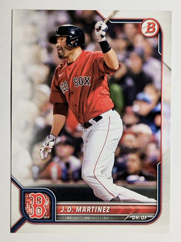 2022 Bowman #26 J.D. Martinez