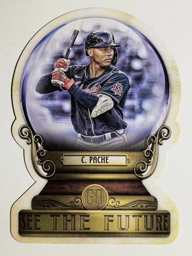 2022 Topps Gypsy Queen Crystal Gazing Die Cuts #CG20 Cristian Pache