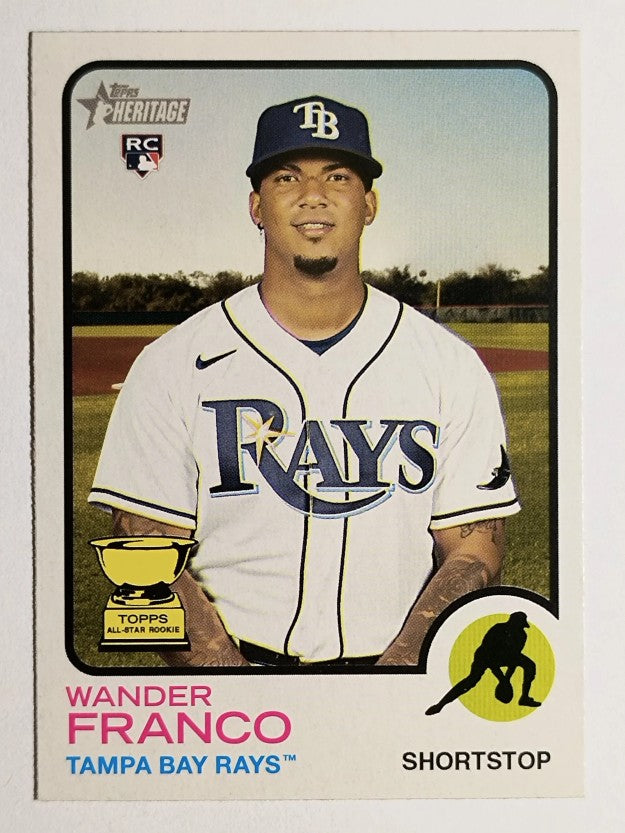 2022 Topps Heritage #347 Wander Franco