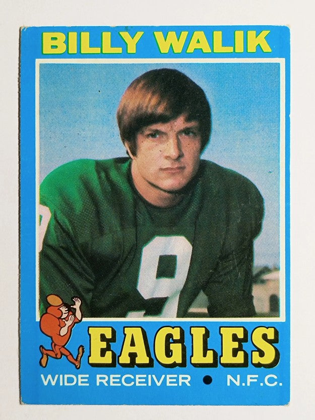1971 Topps #23 Billy Walik RC (VGEX)