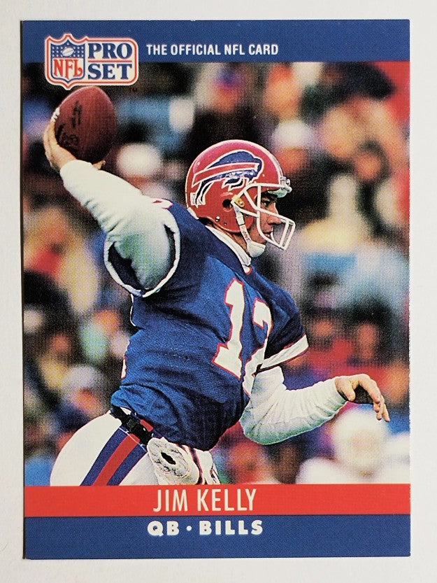 1990 Pro Set #40 Jim Kelly