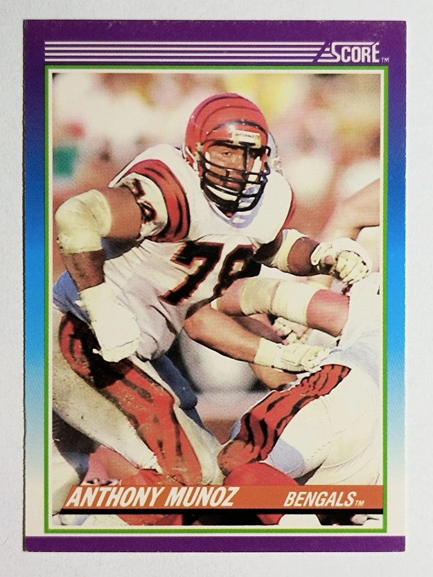 1990 Score #178 Anthony Munoz