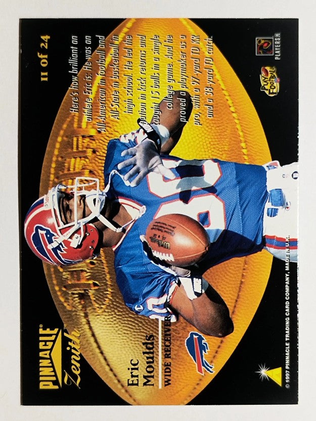 1997 Zenith Rookie Rising #11 Eric Moulds