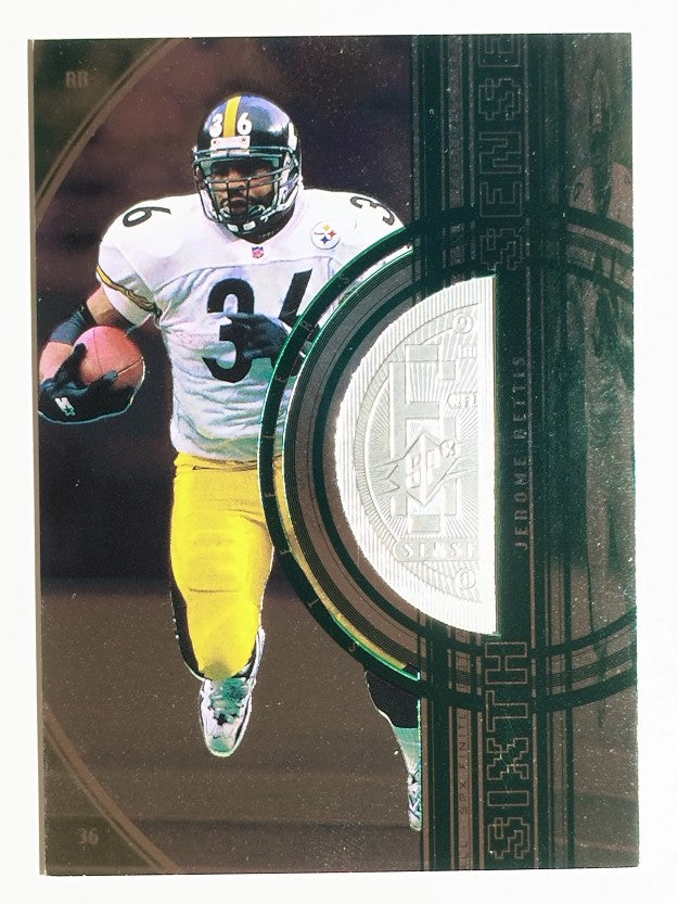 1998 SPx Finite #348 Jerome Bettis SS