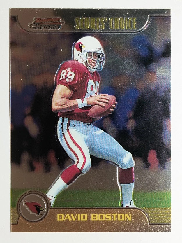 1999 Bowman Chrome Scout's Choice #SC1 David Boston