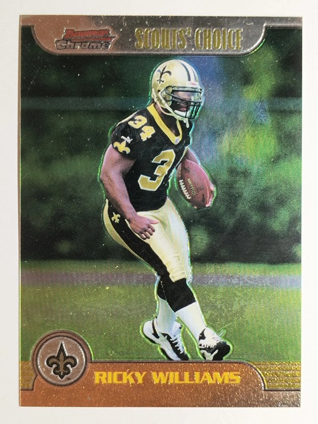 1999 Bowman Chrome Scout's Choice #SC18 Ricky Williams