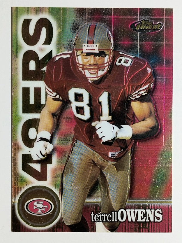 2000 Finest #24 Terrell Owens