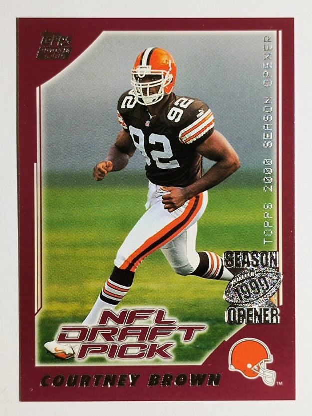 2000 Topps Season Opener #205 Courtney Brown RC