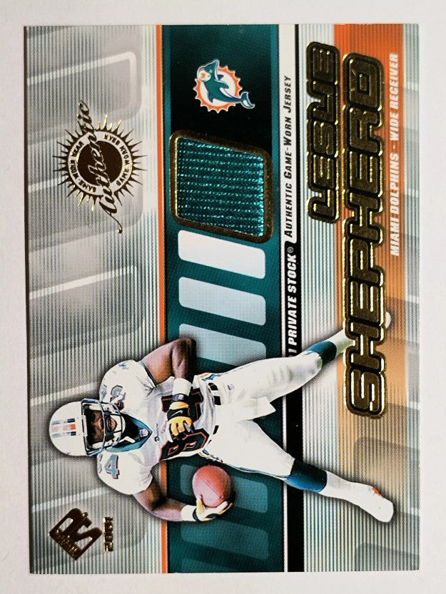2001 Private Stock Game Worn Gear #87 Leslie Shepherd