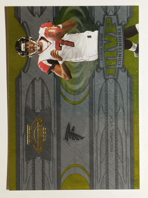 2005 Playoff Contenders MVP Contenders Gold #8 Michael Vick