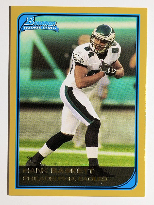 2006 Bowman Gold #214 Hank Baskett