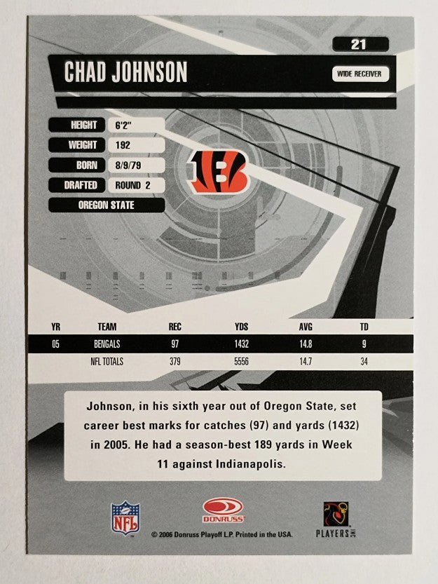 2006 Donruss Elite #21 Chad Johnson