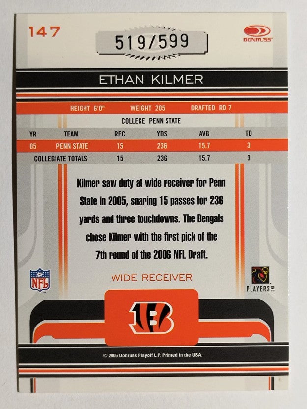 2006 Donruss Gridiron Gear #147 Ethan Kilmer RC