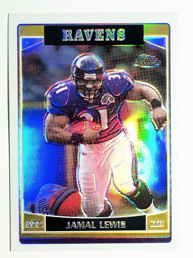 2006 Topps Chrome Refractors #161 Jamal Lewis