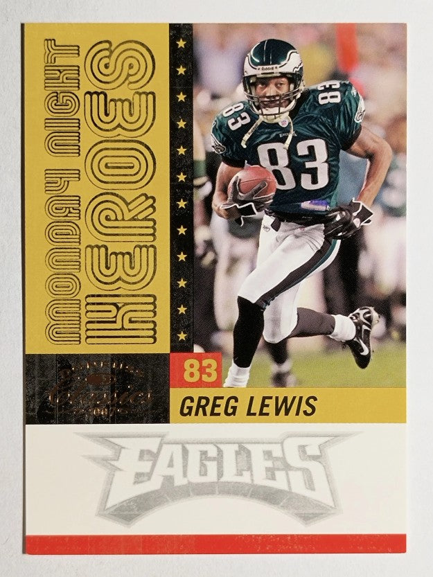 2007 Donruss Classics Monday Night Heroes Bronze #4 Greg Lewis