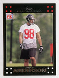 2007 Topps #352 Jamaal Anderson RC