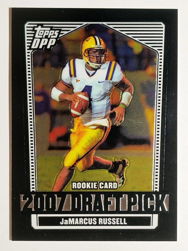 2007 Topps Draft Picks and Prospects Chrome Black #142 JaMarcus Russell