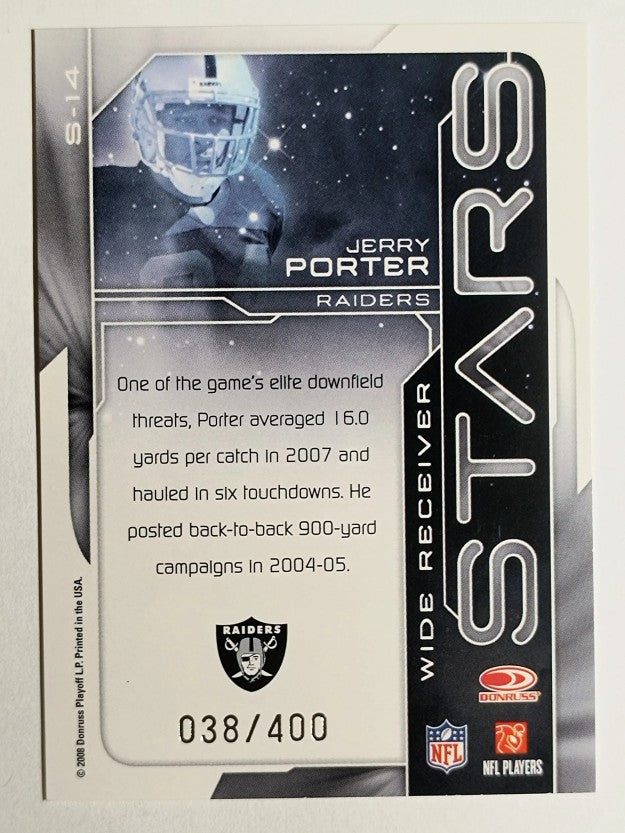 2008 Donruss Elite Stars Gold #14 Jerry Porter