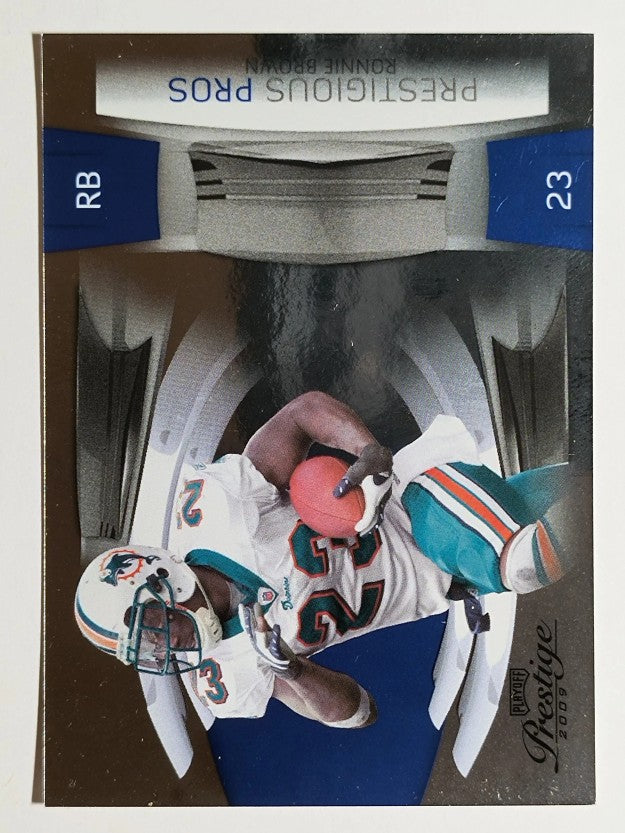 2009 Playoff Prestige Prestigious Pros Blue #40 Ronnie Brown