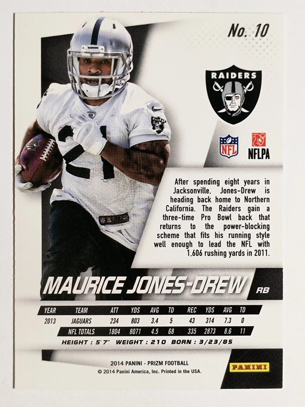 2014 Panini Prizm #10 Maurice Jones-Drew