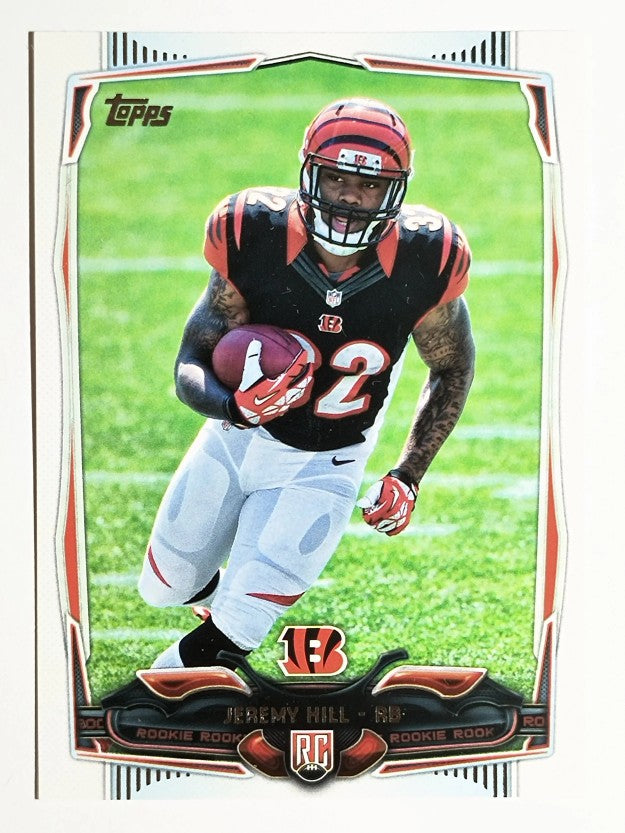 2014 Topps #371A Jeremy Hill RC