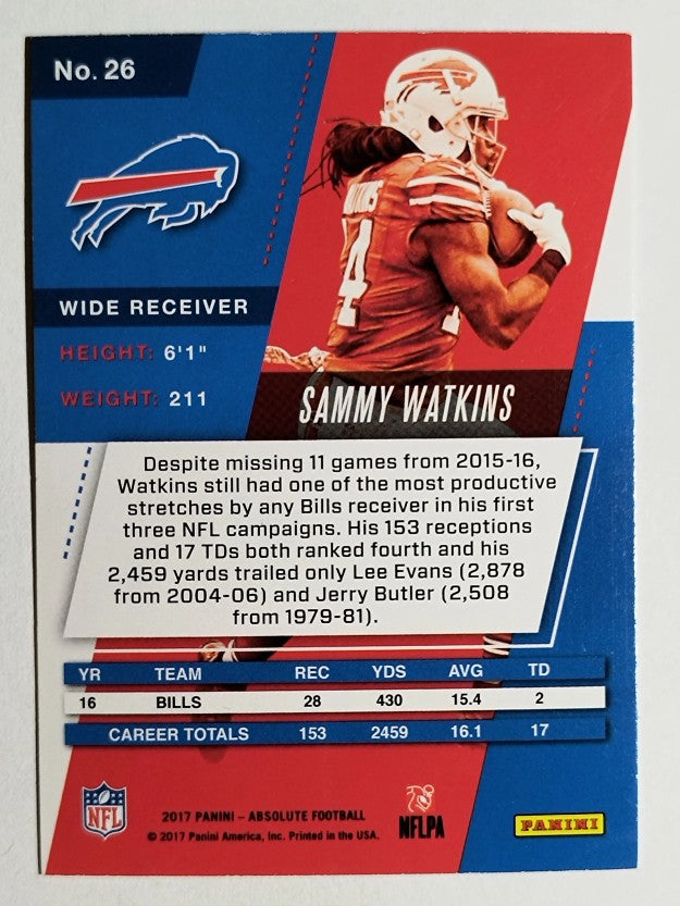 2017 Absolute #26 Sammy Watkins