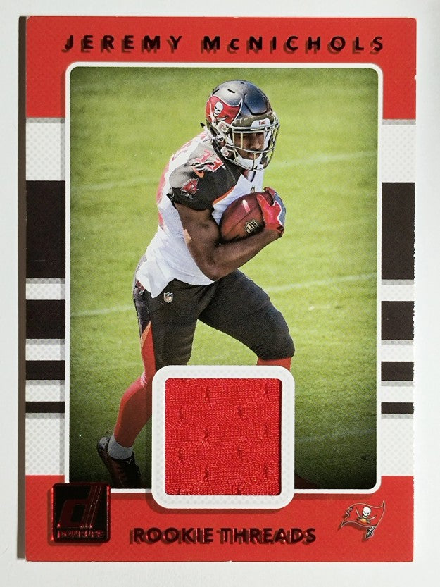 2017 Donruss Rookie Threads Red #36 Jeremy McNichols