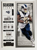 2017 Panini Contenders #53 Todd Gurley II