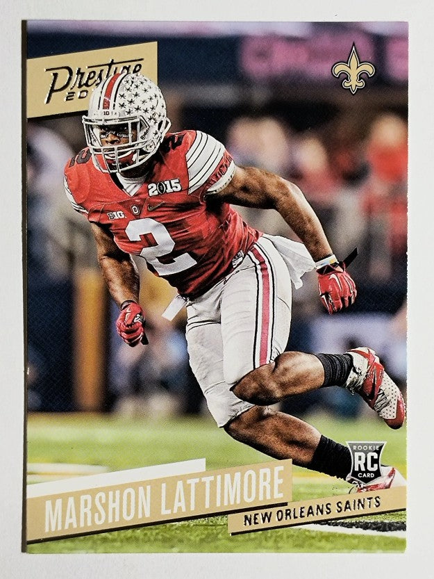 2017 Prestige #217 Marshon Lattimore RC