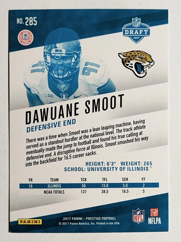 2017 Prestige #285 Dawuane Smoot RC