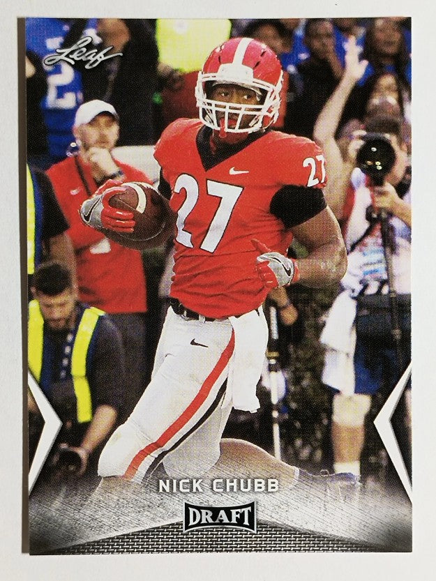 2018 Leaf Draft #44 Nick Chubb