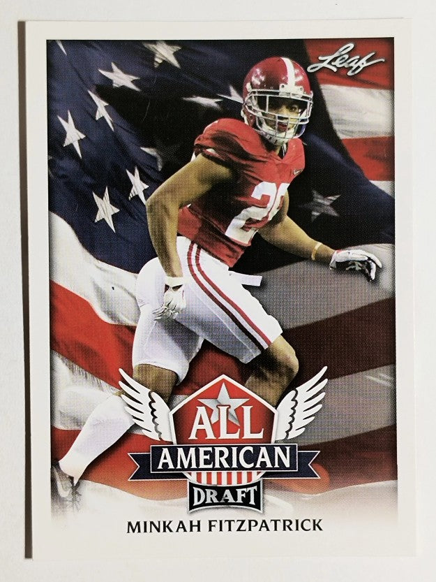 2018 Leaf Draft All American #AA10 Minkah Fitzpatrick