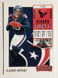 2018 Panini Contenders #62 DeAndre Hopkins