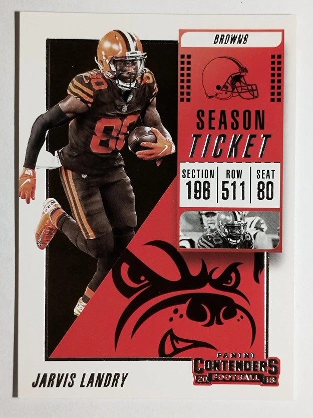 2018 Panini Contenders #76 Jarvis Landry