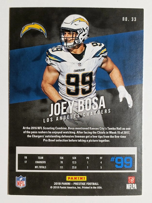 2018 Prestige #33 Joey Bosa