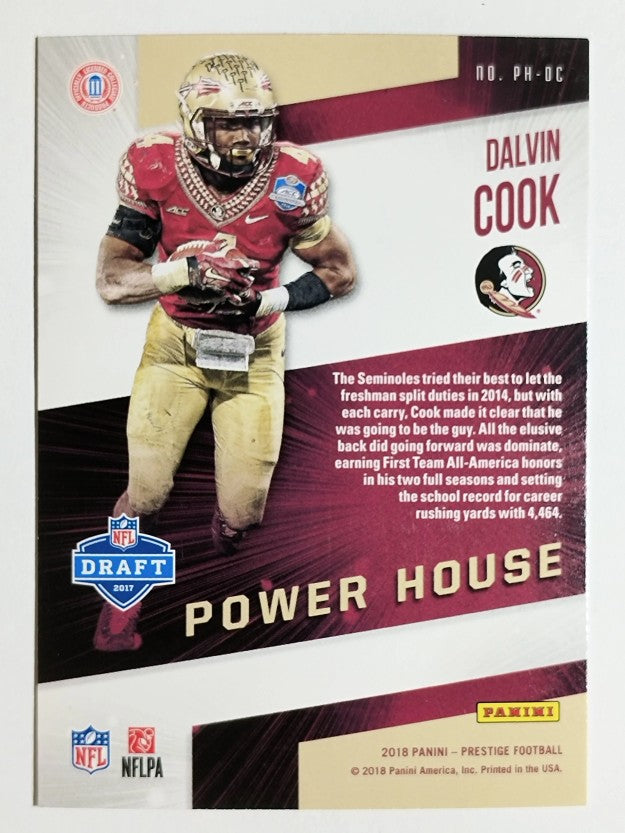 2018 Prestige Power House #5 Dalvin Cook